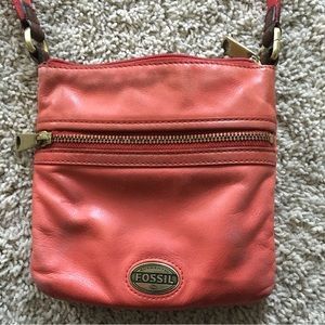 FOSSIL Leather Crossbody Bag